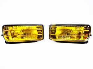 ES#1832043 - e36630270 - European Yellow Fog Light Set - (NO LONGER AVAILABLE) - True European fog lights, featuring yellow lenses - Genuine European BMW - 
