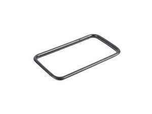 ES#110133 - 51431973423 - Seat Belt Trim Frame - Priced Each - (NO LONGER AVAILABLE) - Schwarz/Black. Inserts into the B-Column - Genuine BMW - 