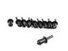 ES#196348 - 82160148711 - Front Mud Flap Set - With Hardware - (NO LONGER AVAILABLE) - Keep your paint protected from damaging debris thrown off by your tires. - Genuine BMW - 