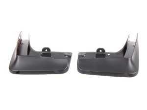 ES#196348 - 82160148711 - Front Mud Flap Set - With Hardware - (NO LONGER AVAILABLE) - Keep your paint protected from damaging debris thrown off by your tires. - Genuine BMW - 