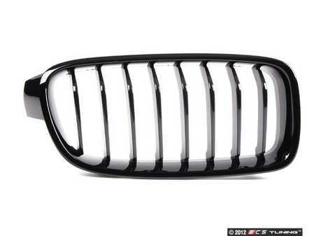 ES#2542943 - 51712240778 - BMW Performance Blackout Grille - Right - Beautiful gloss black finish - Genuine BMW M Performance - BMW