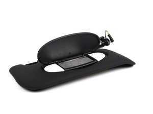 ES#2703751 - 51167361848 - Sun Visor / Mirror Illuminated Right - Carbon Black - Replace your broken or missing visor. - Genuine MINI - MINI