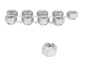 ES#2536053 - 26127536563KT - Self-Locking Hex Nut - Pack Of 10 - Attaches universal flex disc to driveshaft - Genuine BMW - BMW