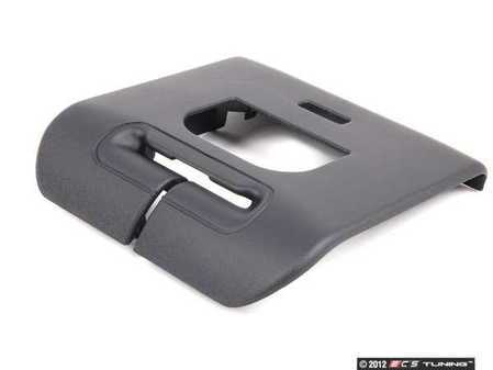 ES#186487 - 72118179976 - Reap Seat Belt Trim - Priced Each - Black, Covers the hole where the shoulder harness is located - Genuine BMW - BMW