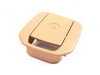 ES#150657 - 52207152210 - ISOFIX Cover - Priced Each - Beige. Covers the child restraint hooks behind the rear seat - Genuine BMW - BMW