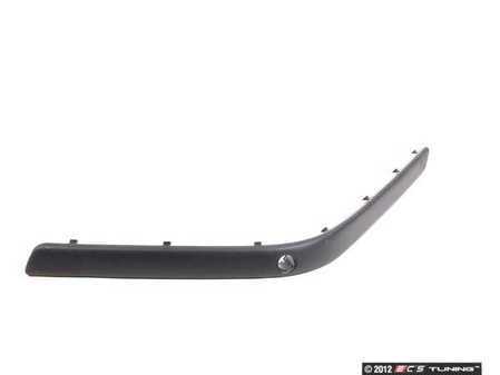 ES#75983 - 51122498502 - Bumper Trim - Right - Rear bumper trim that is located above the rear valance on the corner of the bumper. - Genuine BMW - BMW