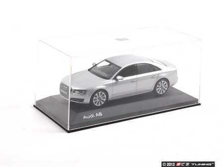 ES#2143399 - AHS648 - Audi A8 1:43 Scale Model - Black - (NO LONGER AVAILABLE) - Bring this luxury sedan home and add it to your collection  - Audi Collection - 