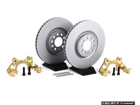 ES#518 - MK3TTBBKNP-P - ECS Big Brake Kit - Includes 312mm Plain Rotors - (NO LONGER AVAILABLE) - Easy brake upgrade kit to fit larger rotors with your stock calipers - ECS - 