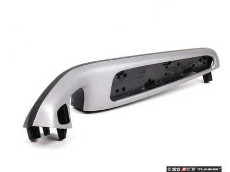 ES#100090 - 51417895821 - Shadow Brushed Aluminum Front Armrest Trim - Left - (NO LONGER AVAILABLE) - Replace your damaged armrest - Genuine BMW - 
