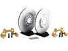 ES#473 - MK3TTBBKNP-S - ECS Big Brake Kit - Includes 312mm Slotted Rotors - (NO LONGER AVAILABLE) - Easy way to improve braking while keeping stock calipers. Features ECS GEOMET brake rotors. - ECS - 