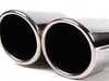 ES#2532565 - 49-36401 - 2.5" Cat-Back Exhaust - Stainless steel exhaust with dual polished stainless tips - AFE - Volkswagen