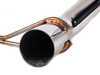 ES#2532565 - 49-36401 - 2.5" Cat-Back Exhaust - Stainless steel exhaust with dual polished stainless tips - AFE - Volkswagen