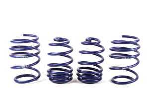 ES#10799 - 29484 - Sport/race Spring Set - Lowers your vehicle with minimal comfort sacrifice , Average lowering of 0.75"F 0.25"R. for vehicles with sport suspension, Average lowering of 2"F 1.4"R for vehicles without sport suspension - H&R - BMW