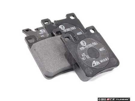 ES#2550730 - 0034203020 - Rear Brake Pad Set - Does not include new pins or hold down spring - ATE - Mercedes Benz