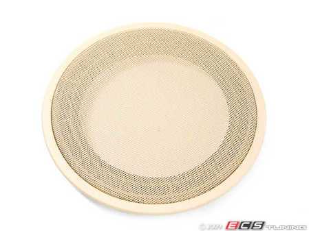 ES#115764 - 51448222128 - Speaker Cover - Priced Each - Sandbeige/Beige. Located in the headliner above the rear seats  - Genuine BMW - BMW