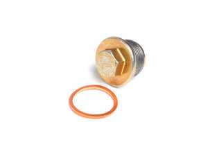 ES#2526491 - 059103193KT1 - Oil Drain Plug Kit - Includes copper sealing washer. M26x1.5 - Genuine Volkswagen Audi - Audi Volkswagen