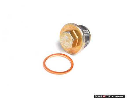 ES#2526491 - 059103193KT1 - Oil Drain Plug Kit - Includes copper sealing washer. M26x1.5 - Genuine Volkswagen Audi - Audi Volkswagen