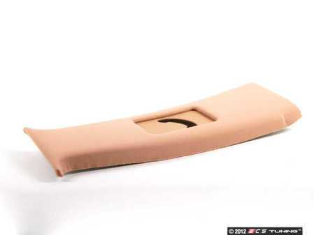 ES#113710 - 51438174465 - E38 "B" Pillar Cover - Upper Left - Sandbeige/Beige. - Genuine BMW - BMW