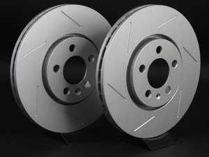 ES#2189939 - 6R0615301AKT7 - Front Slotted Brake Rotors - Pair (288x25) - (NO LONGER AVAILABLE) - Featuring GEOMET protective coating. - ECS - 