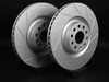 ES#2189810 - 1K0615301MKT5 -  Front Slotted Brake Rotors - Pair (345x30) - (NO LONGER AVAILABLE) - Featuring GEOMET protective coating. - ECS - 