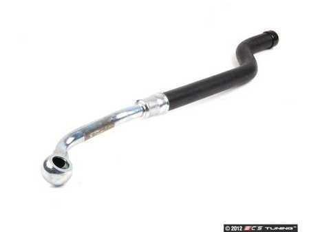 ES#54720 - 32411141853 - Power Steering Hose - Power Steering Pump to Fluid Container - Genuine BMW - BMW