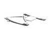 ES#2191807 - 1K4837461B - Front Window Regulator - Left - Window motor sold separately - Genuine Volkswagen Audi - Volkswagen