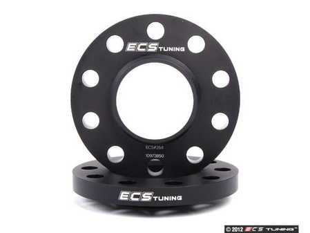 ES#2550829 - ECS264E71 - BMW Front Wheel Spacer Kit - 15mm - Aluminum wheel spacers, made specifically for your BMW - ECS - BMW