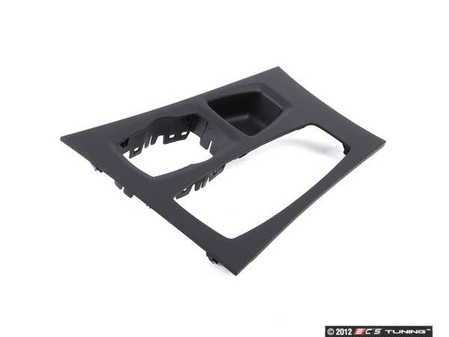 ES#1906662 - 51169164485 - Center console trim cover - Schwarz - Replaces damaged or worn center console trim covers - Genuine BMW - BMW