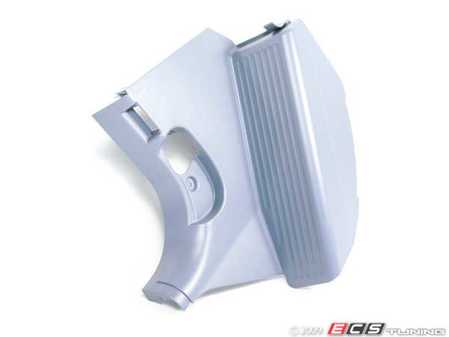 ES#114051 - 51438227933 - E46 Kick Panel/Dead Pedal - Gray - Easily cracked by the heel of the left foot - Genuine BMW - BMW