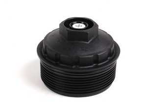 ES#5644 - 071115433 - VR6 Oil Filter Housing Cap - Lower part of the VR6 oil filter housing that is removed to remove oil filter. - Genuine Volkswagen Audi - Audi Volkswagen
