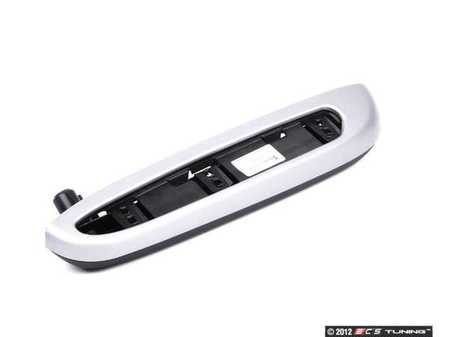 ES#112759 - 51437895827 - Aluminium Armrest - Rear Left - Schwarz/Shadow - (NO LONGER AVAILABLE) - For coupe models only - Genuine BMW - 