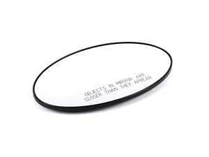 ES#83229 - 51167058048 - Mirror Glass Convex - Passenger Side ( Right ) - Replace your broken or scratched mirror glass ( non heated ) - Genuine MINI - MINI