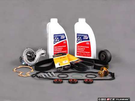 ES#6392 - 028198480EV - ECS Tuning Timing Belt Kit - Ultimate - 18 piece complete timing belt kit for preventative maintenance. - Assembled By ECS - Volkswagen