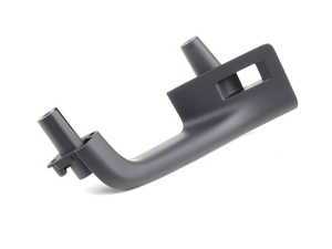 ES#317476 - 1K0868188H75R - Rear Right Inner Door Handle - Anthracite - Main section of the door pull with window switch cutout - Genuine Volkswagen Audi - Volkswagen
