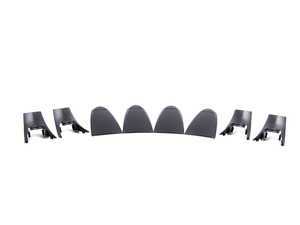 ES#457067 - 8P0071749 - Roof Rack End Caps - Set Of Four - Replace your faded or cracked end caps - Genuine Volkswagen Audi - Audi