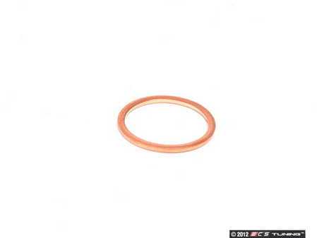 ES#1375964 - 90012301020 - Tank Reservoir Oil Drain Plug Seal - Copper crush washer - Genuine Porsche - Porsche