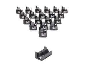 ES#2538110 - 51138208503kt - Roof Clamp Left - Pack Of 20 - Schwarz/Black - Genuine BMW - BMW