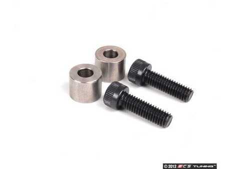 ES#3159 - ECS#152-2 - Fuel Rail Spacer Kit - Includes the necessary parts to raise your fuel rail for larger injectors - ECS - Audi Volkswagen