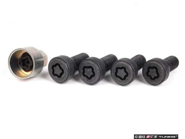 Genuine MINI - 36132453960 - Wheel Lock Set W/ Lug Key (M14x1.25 ...