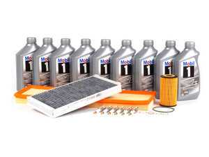 ES#2550860 - 99611013171KT4 - 996 Turbo 30K Service Kit with Mobil 1 0W-40 - Everything you need to complete your scheduled major maintenance - Assembled By ECS - Porsche