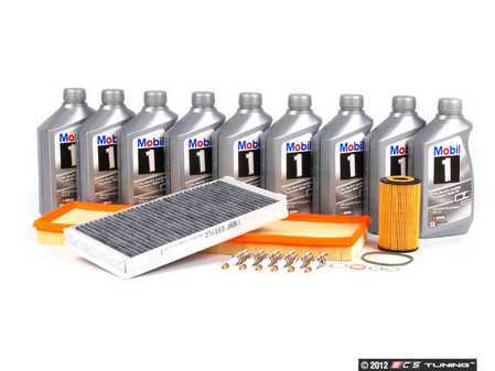 ES#2550860 - 99611013171KT4 - 996 Turbo 30K Service Kit with Mobil 1 0W-40 - Everything you need to complete your scheduled major maintenance - Assembled By ECS - Porsche