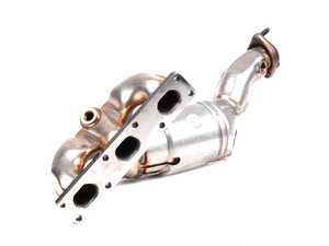 ES#2550976 - 18407514499KT - Remanufactured Rear Exhaust Manifold With Catalytic Converter - For cylinders 4-6. Includes $1800 refundable core charge - Genuine BMW - BMW