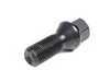 ES#2550095 - C17F27-ZNNITT - Conical Seat Wheel Bolt - 14x1.25x27mm - Priced Each - Black zinc coated wheel bolts made with aftermarket wheels in mind - ECS - BMW MINI