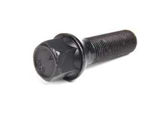 ES#2550114 - C17F40-ZNNITT - Conical Seat Wheel Bolt - 14x1.25x40mm - Priced Each - (NO LONGER AVAILABLE) - Black zinc coated wheel bolts made with aftermarket wheels in mind - ECS - 