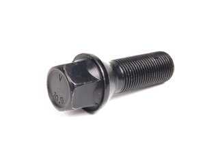 ES#2550108 - C17F33-ZNNITT - Conical Seat Wheel Bolt - 14x1.25x33mm - Priced Each - Black zinc coated wheel bolts made with aftermarket wheels in mind - ECS - BMW MINI