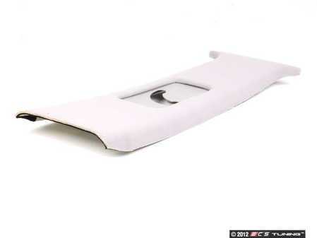 ES#113709 - 51438174464 - E38 "B" Pillar Cover - Top Right - Hellgrau/Light Gray - Genuine BMW - BMW