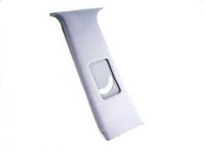 ES#113708 - 51438174463 - E38 "B" Pillar Cover - Top Left - Hellgrau/Light Gray - Genuine BMW - BMW