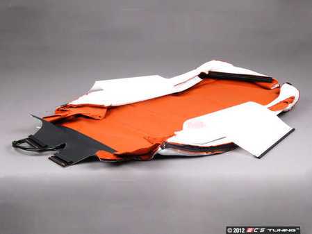 ES#139617 - 52107901221 - Leather Seat Backrest Cover - Left  - Cinnamon - Genuine BMW - BMW