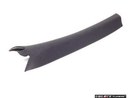 ES#110283 - 51432251801 - "A" Pillar Trim - Left - Anthracite, located next to the windshield. - Genuine BMW - BMW