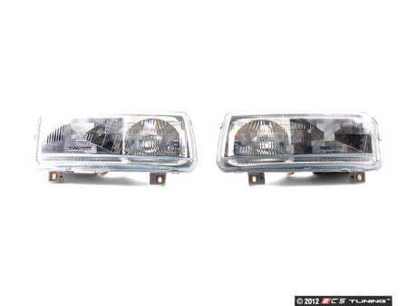 ES#2535936 - 954710EKT - Headlights - Pair - Set of housings with European beam pattern - TYC - Volkswagen